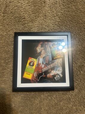 Vintage Bob Marley concert framed photo 2007